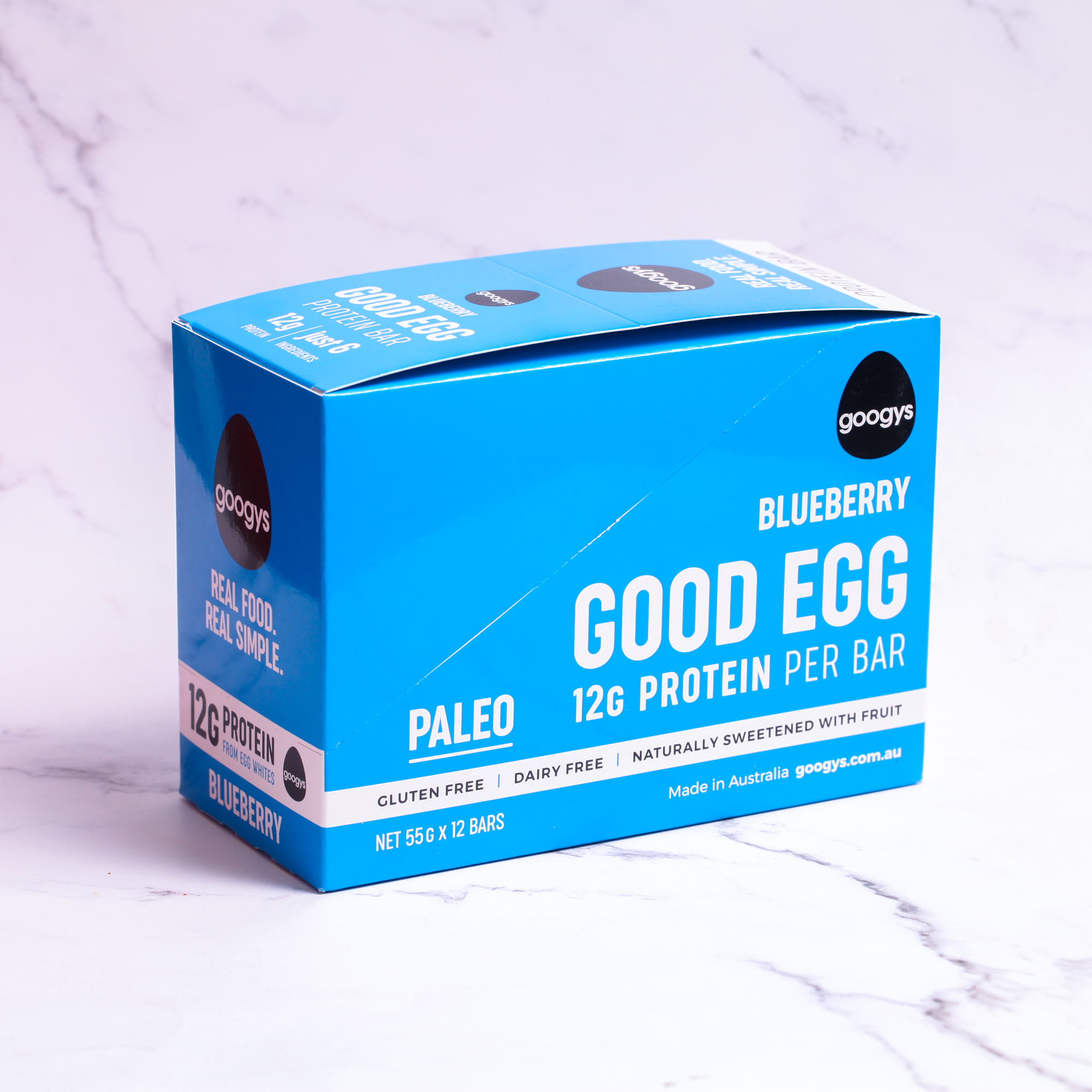 Blueberry Protein Bar - Good Egg x 12